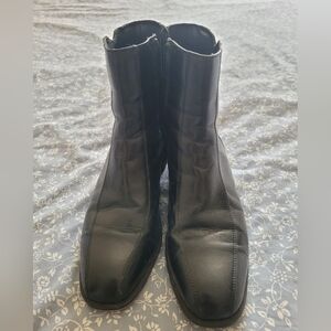 Florsheim Men's Zip Up Duke Boots, 10.5, Black